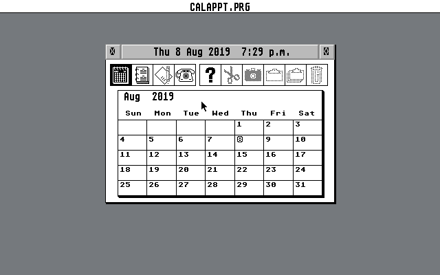 Atari Falcon030 Extra Programs Rev. D atari screenshot